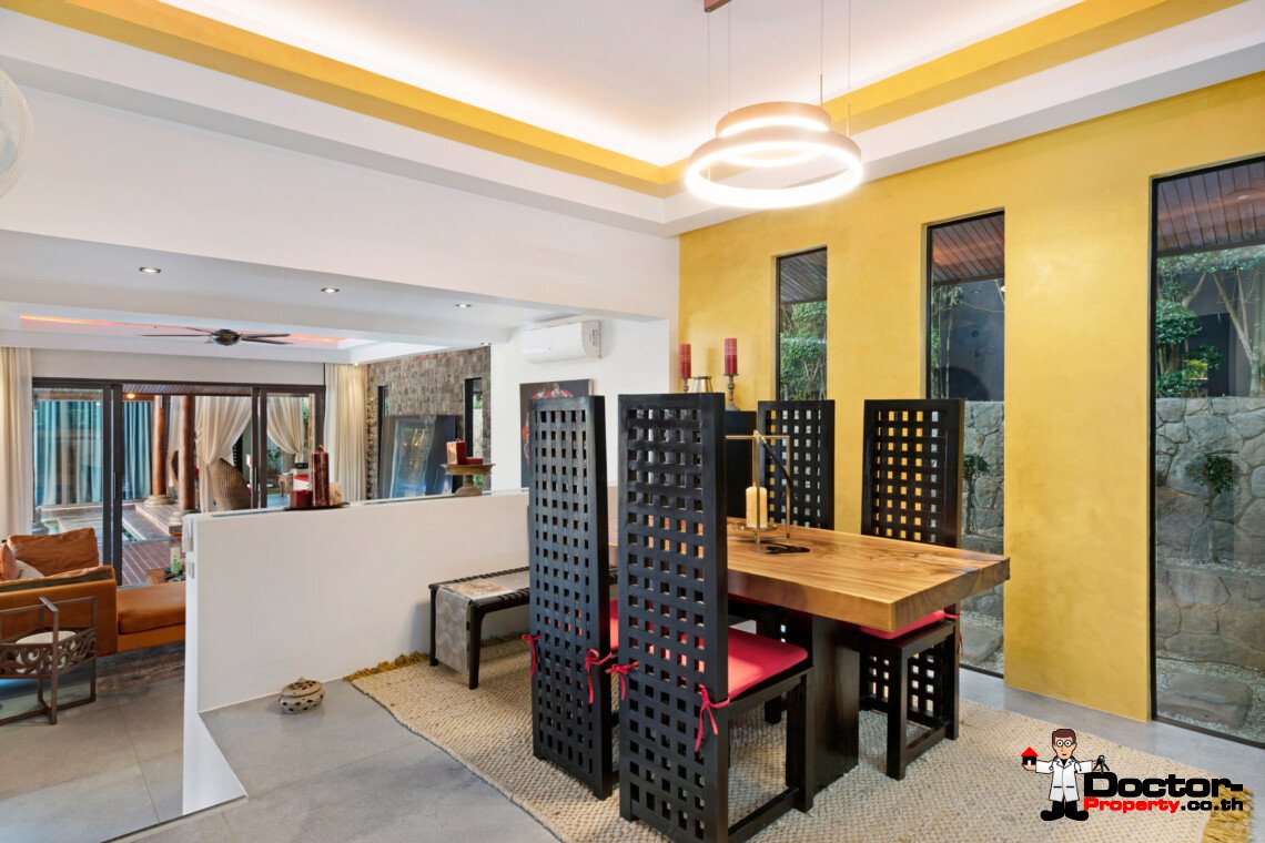 3 Bedroom Zen Pool Villa – Bo Phut Koh Samui – For Sale