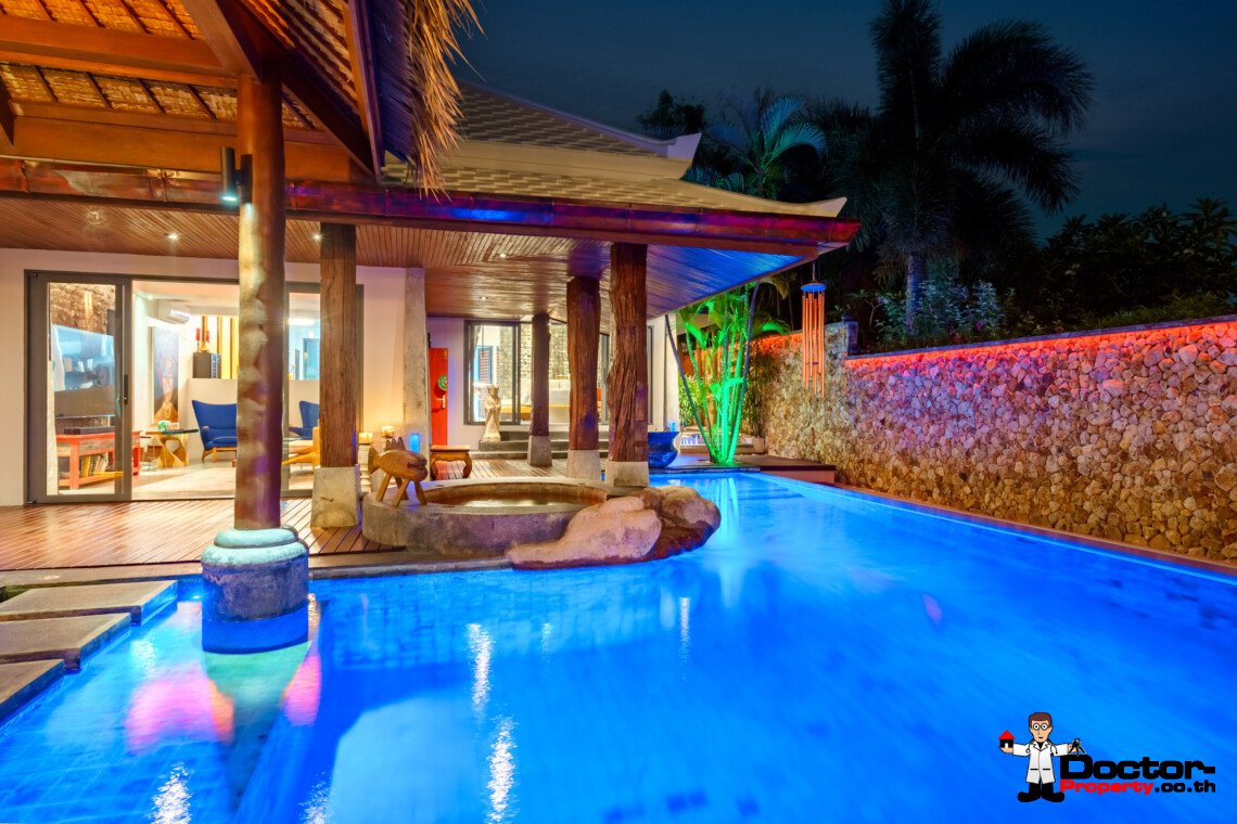 3 Bedroom Zen Pool Villa – Bo Phut Koh Samui – For Sale