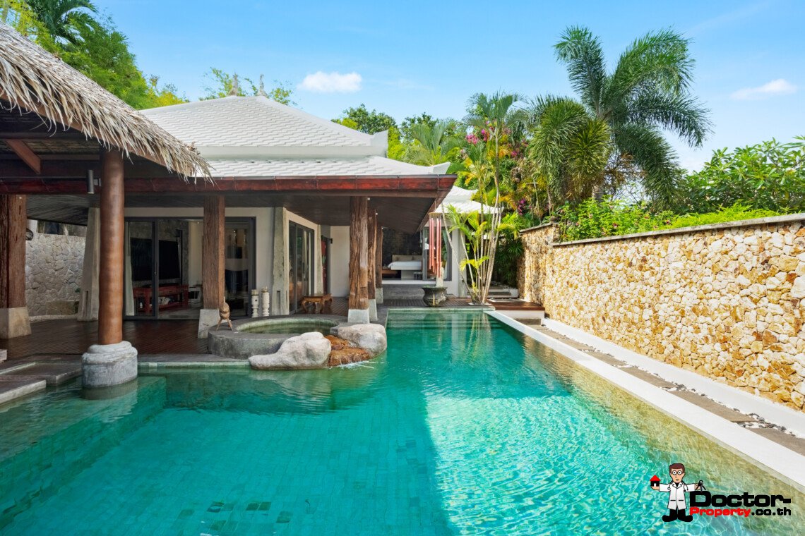 3 Bedroom Zen Pool Villa – Bo Phut Koh Samui – For Sale