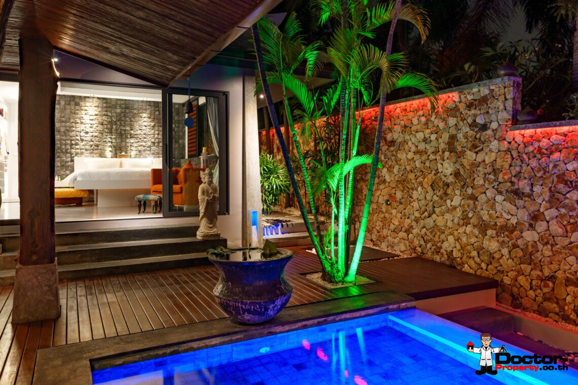3 Bedroom Zen Pool Villa – Bo Phut Koh Samui – For Sale