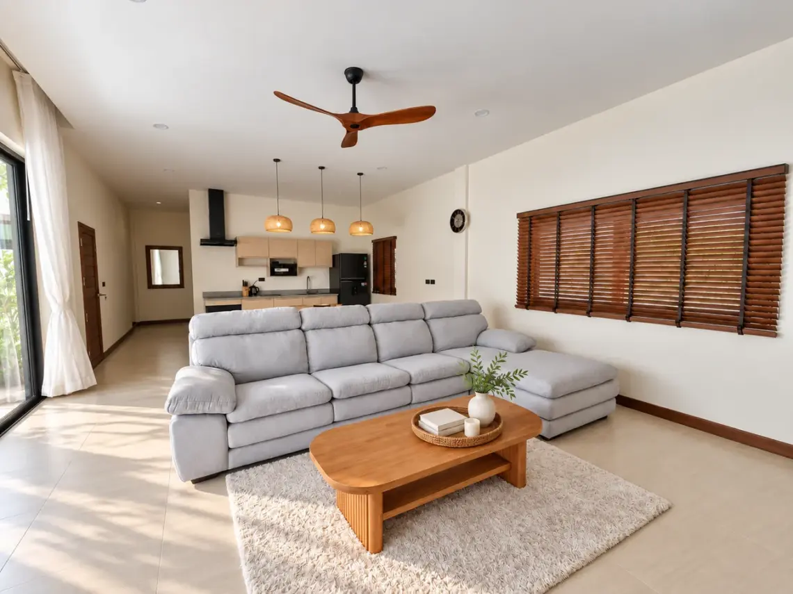 Modern Tropical 2–3 Bedroom Pool Villas in Na Mueang, Koh Samui – For Sale