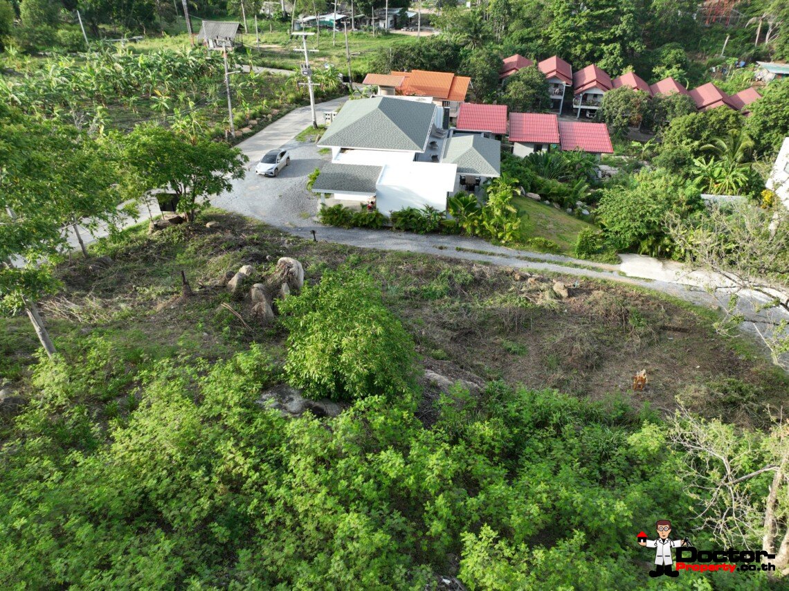 Land Plot with Sea View in Chaweng, Koh Samui – For Sale