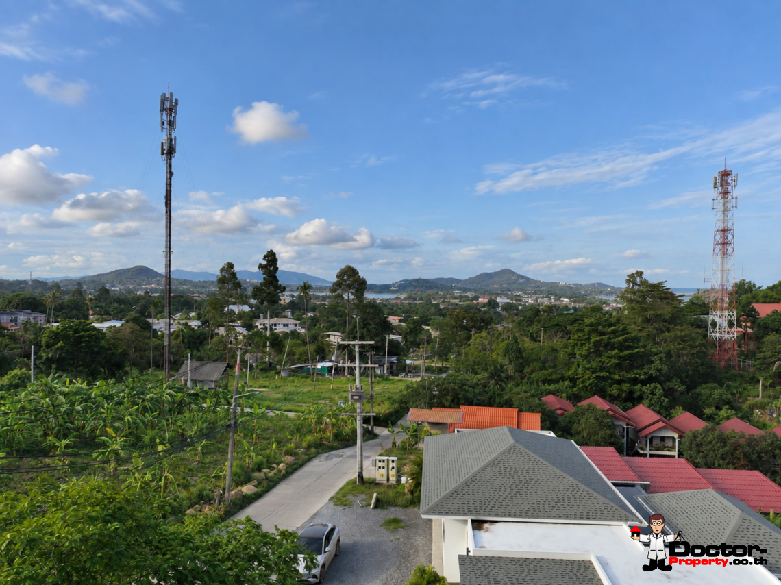 Land Plot with Sea View in Chaweng, Koh Samui – For Sale