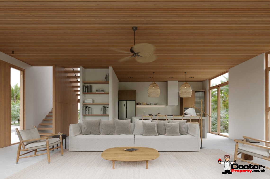 Modern 3 Bedroom Pool Villa for Sale in Chaloklum, Koh Phangan