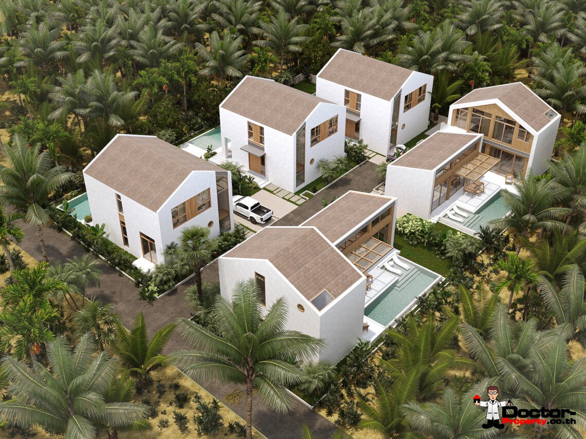 Modern 3 Bedroom Pool Villa for Sale in Chaloklum, Koh Phangan