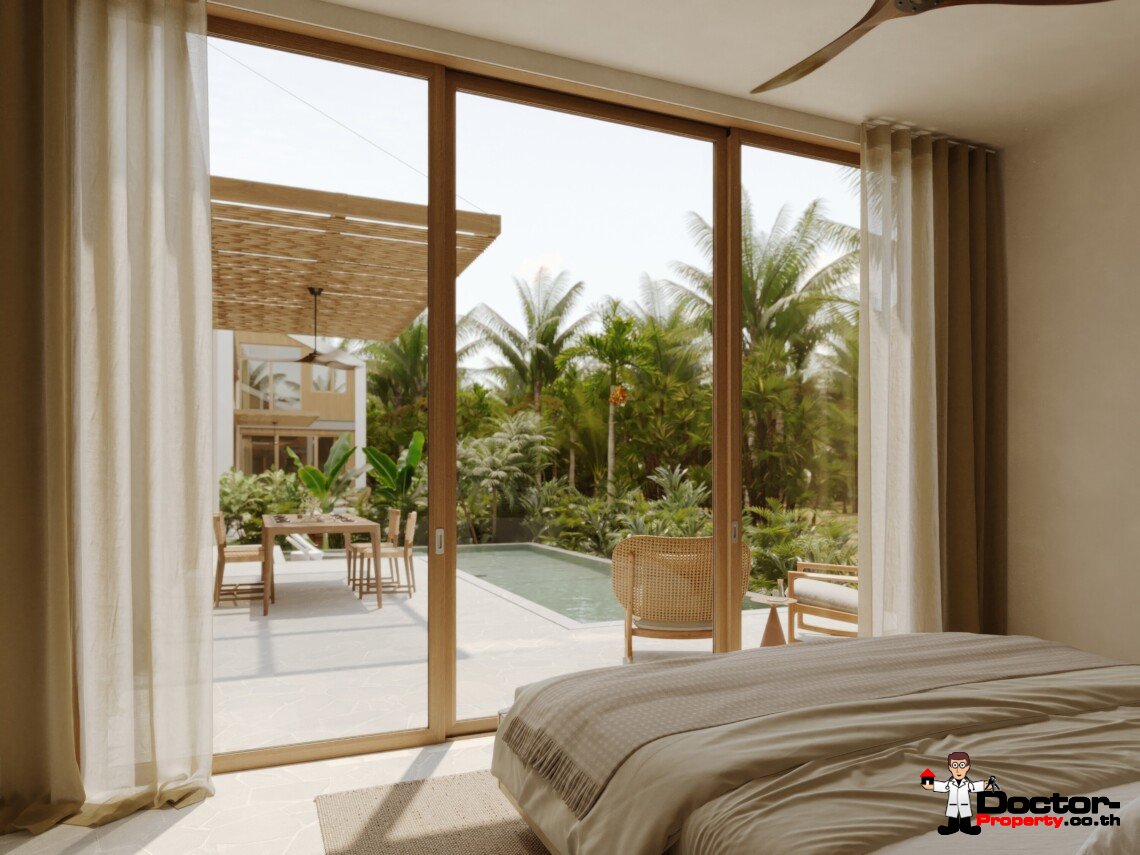 Modern 3 Bedroom Pool Villa for Sale in Chaloklum, Koh Phangan