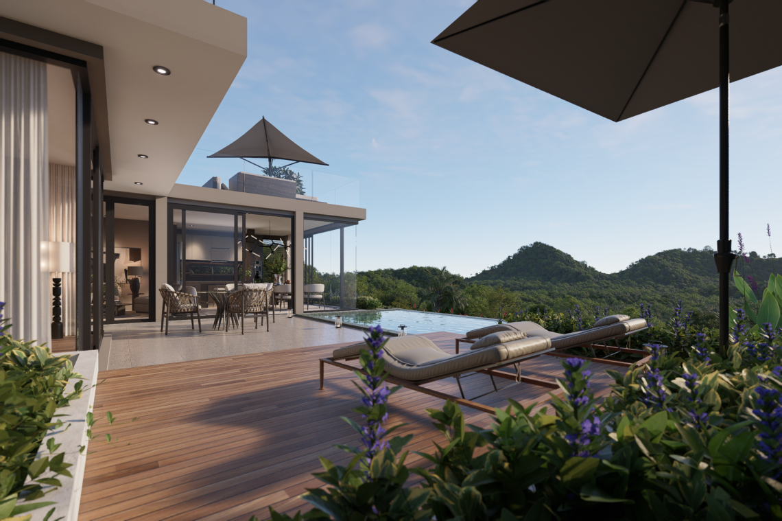 3-Bedroom Sunset Pool Villas for Sale in Lipa Noi, Koh Samui