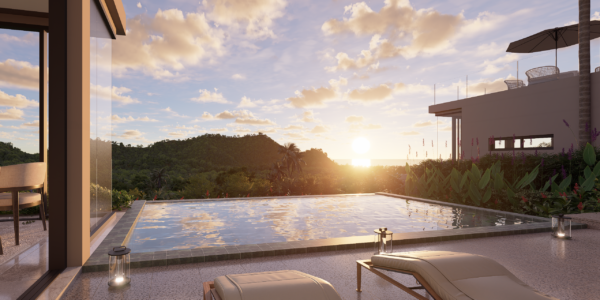 3-Bedroom Sunset Pool Villas for Sale in Lipa Noi, Koh Samui