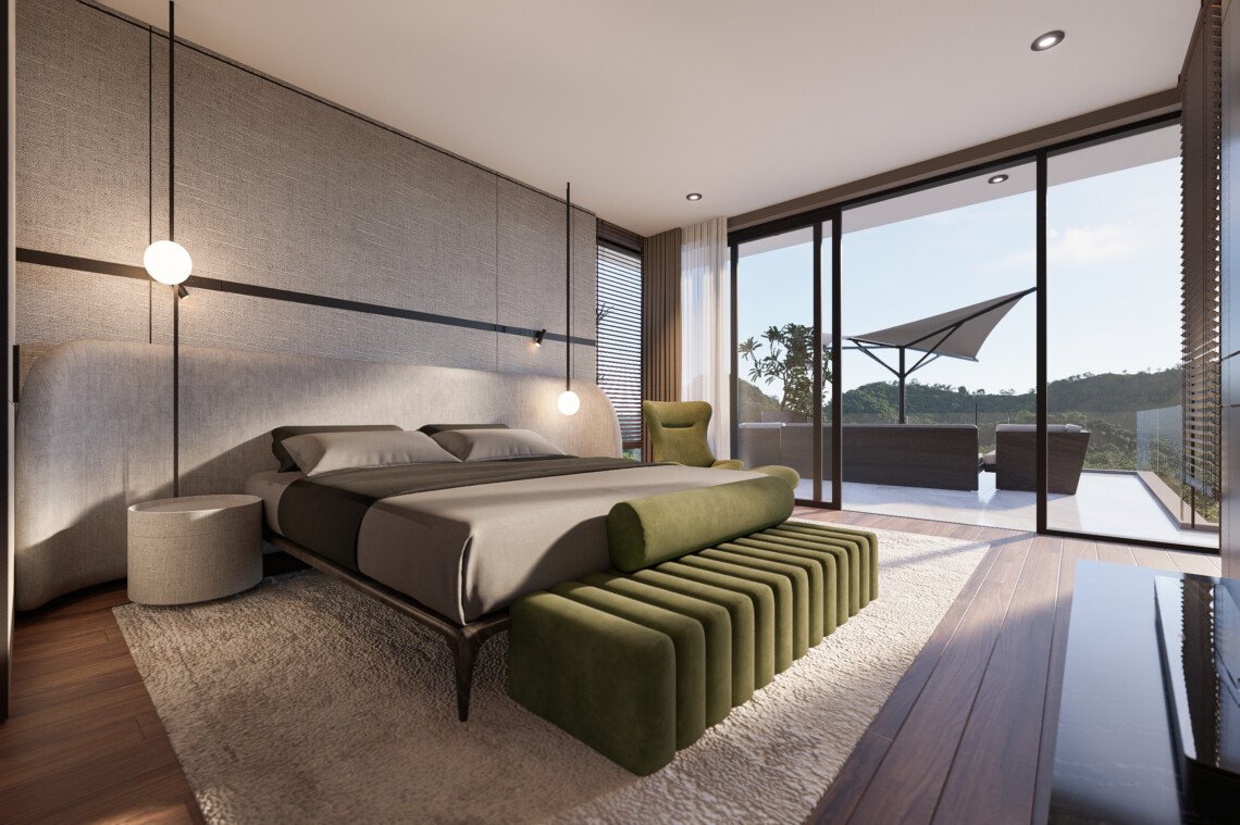 3-Bedroom Sunset Pool Villas for Sale in Lipa Noi, Koh Samui