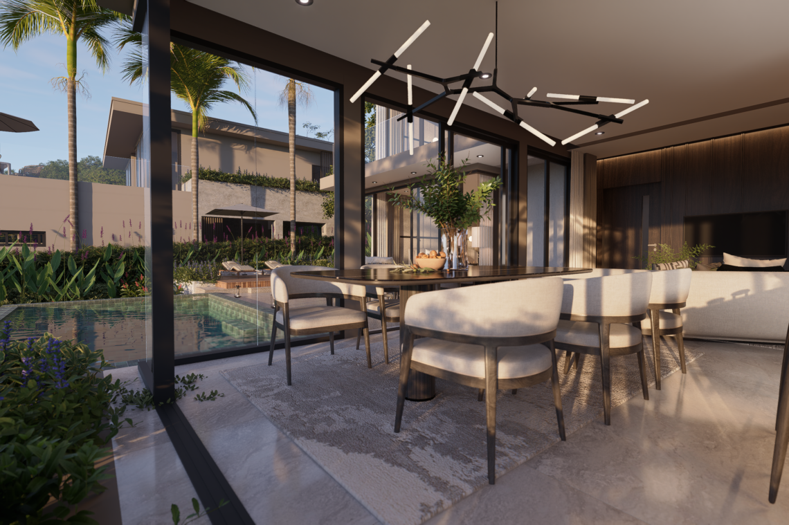 3-Bedroom Sunset Pool Villas for Sale in Lipa Noi, Koh Samui