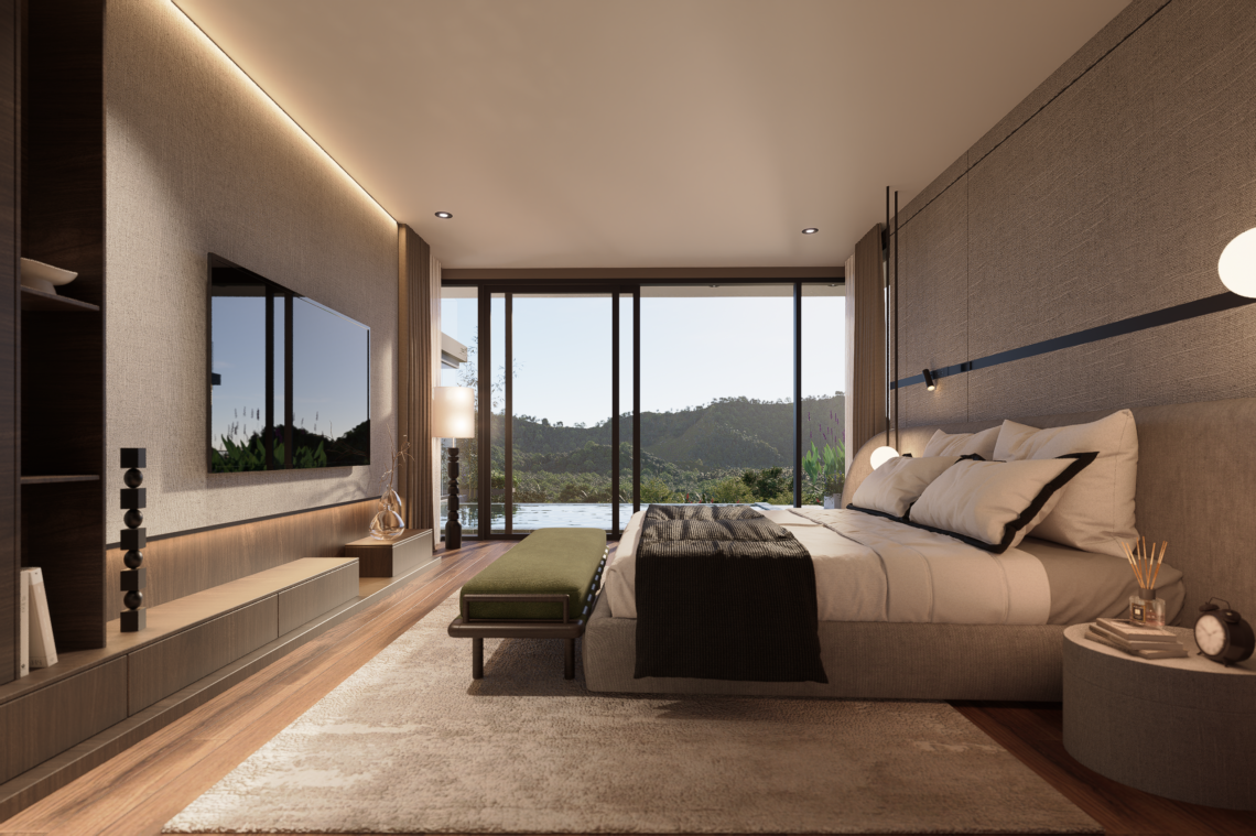 3-Bedroom Sunset Pool Villas for Sale in Lipa Noi, Koh Samui