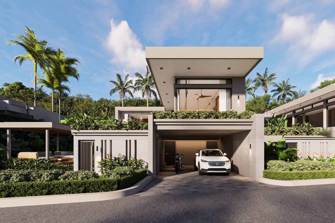 4-Bedroom Sunset Pool Villas for Sale in Lipa Noi, Koh Samui