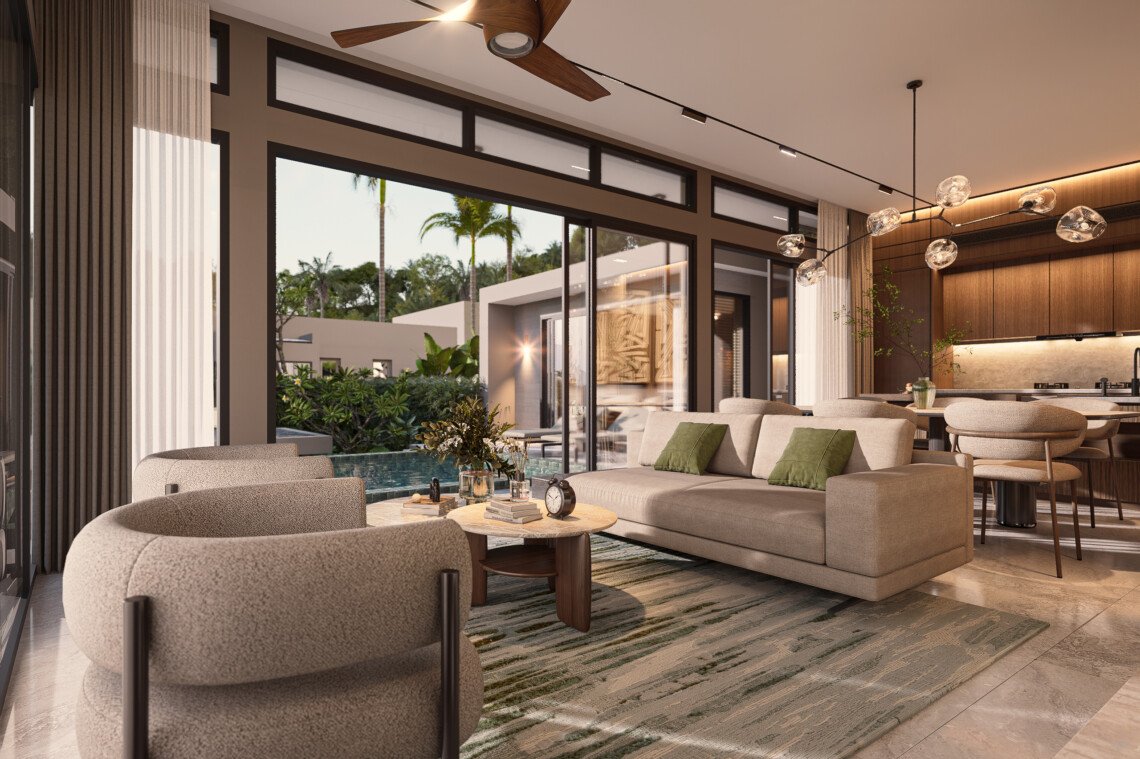 4-Bedroom Sunset Pool Villas for Sale in Lipa Noi, Koh Samui