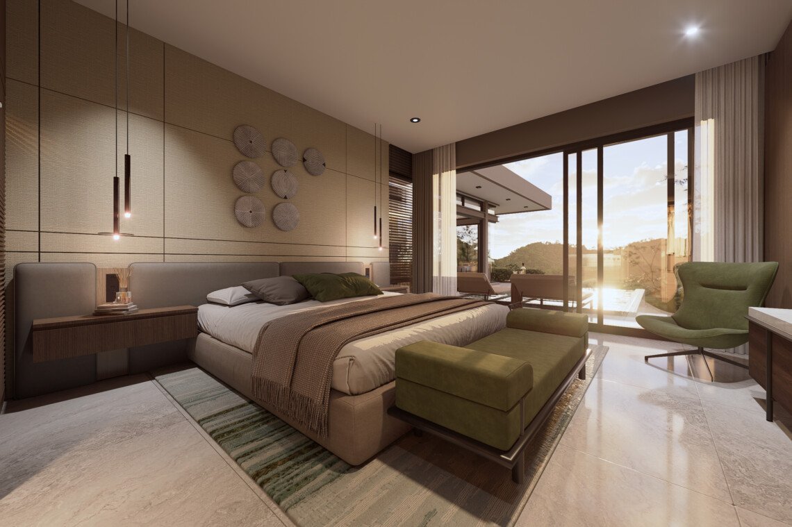 4-Bedroom Sunset Pool Villas for Sale in Lipa Noi, Koh Samui