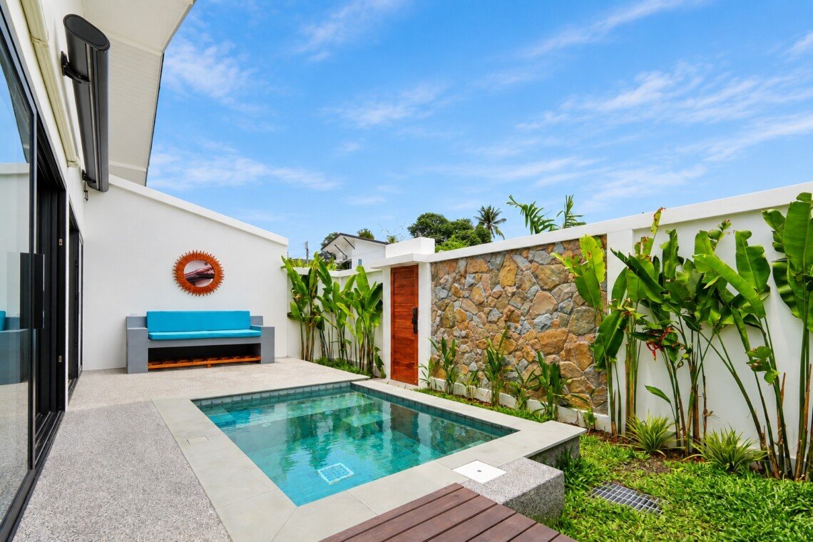 1-Bedroom Pool Villas for Sale in Bangrak, Koh Samui