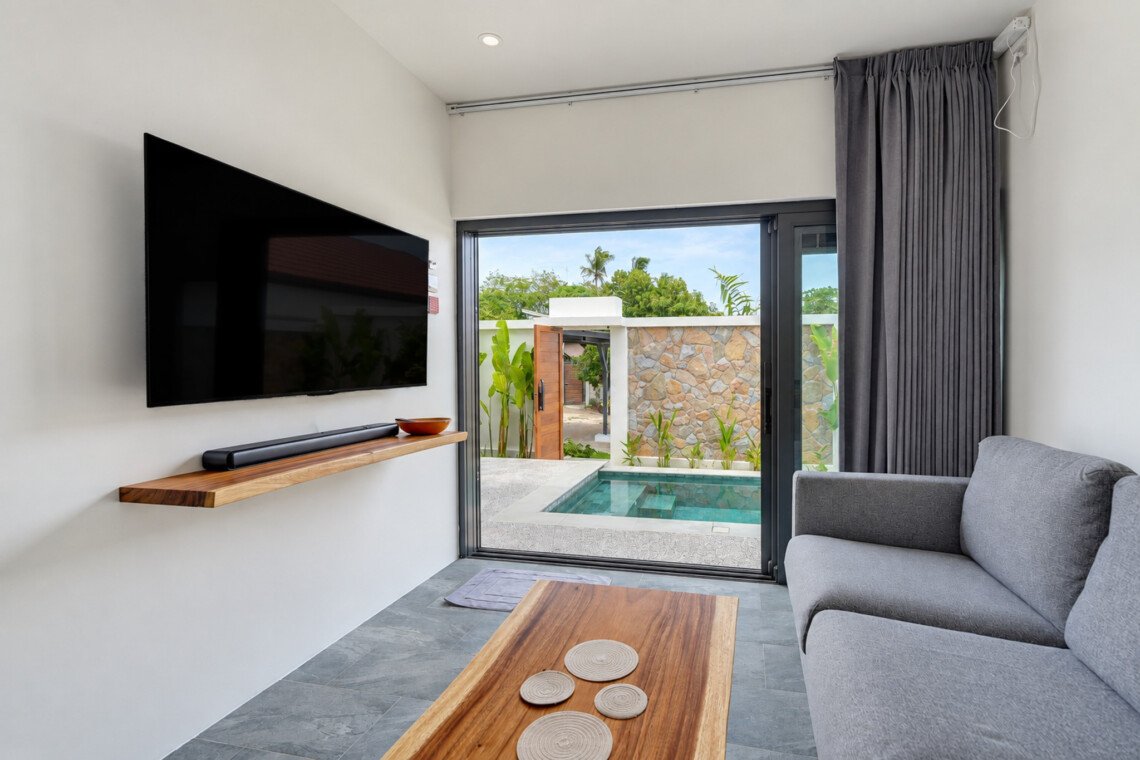 1-Bedroom Pool Villas for Sale in Bangrak, Koh Samui