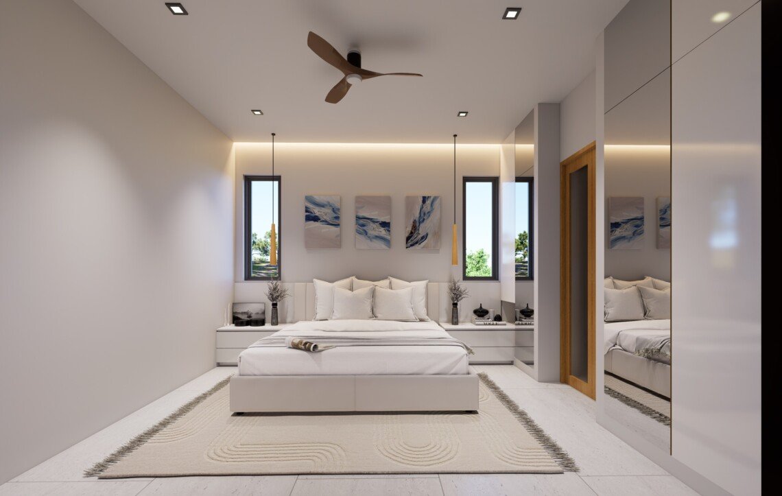3 Bedroom Sea View Pool Villas for Sale in Plai Laem, Koh Samui