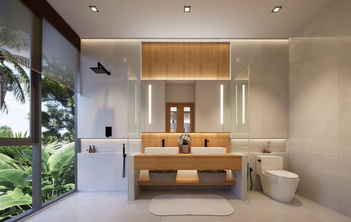 3 Bedroom Garden Pool Villas for Sale in Plai Laem, Koh Samui