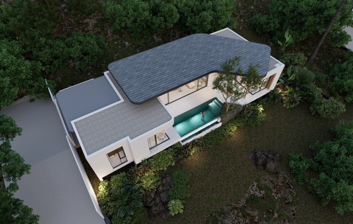 3 Bedroom Garden Pool Villas for Sale in Plai Laem, Koh Samui
