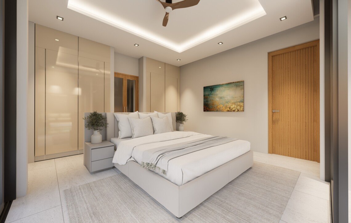 3 Bedroom Garden Pool Villas for Sale in Plai Laem, Koh Samui