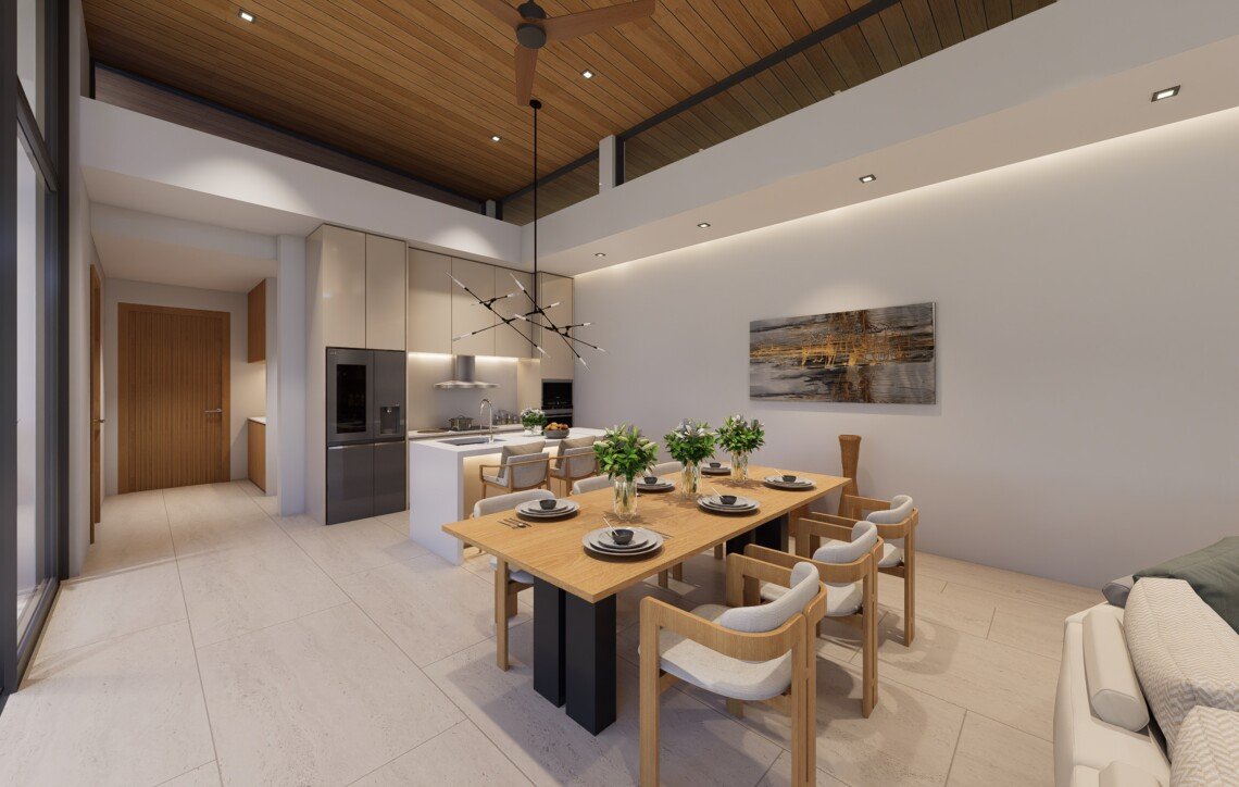3 Bedroom Garden Pool Villas for Sale in Plai Laem, Koh Samui