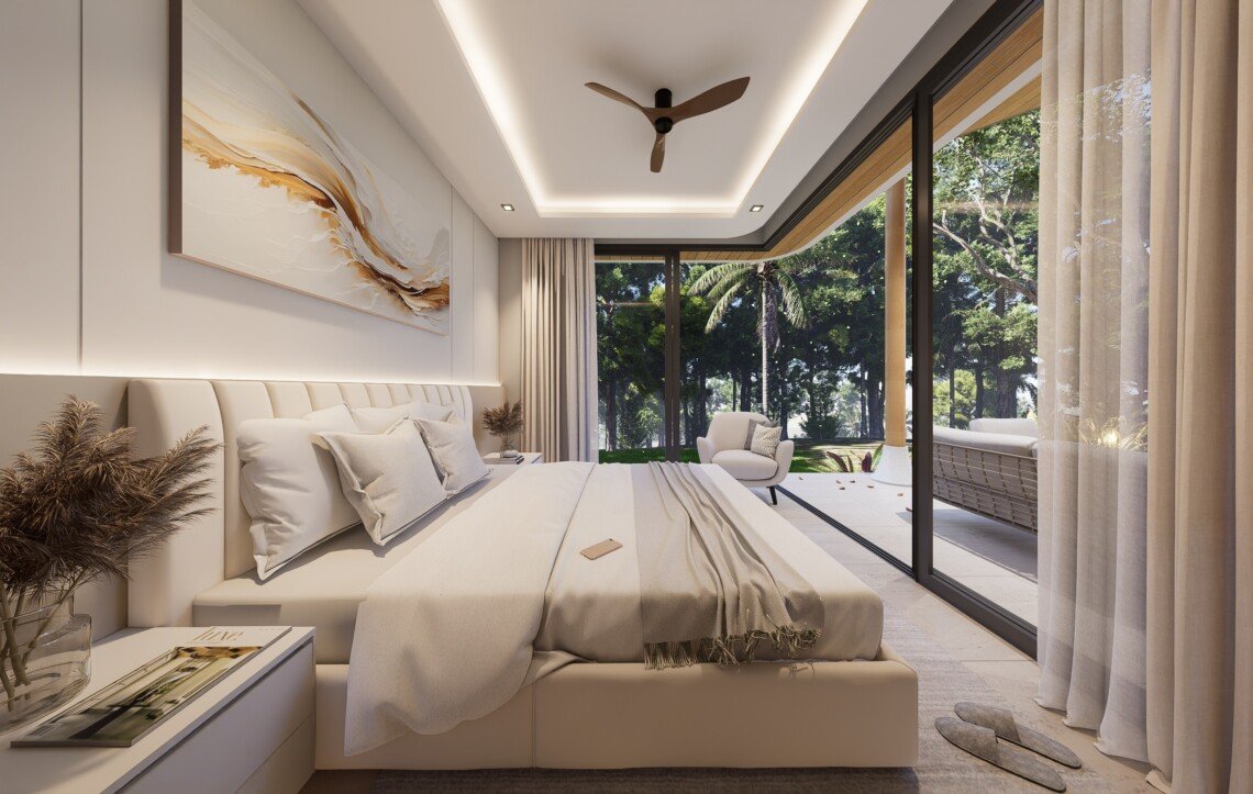 3 Bedroom Garden Pool Villas for Sale in Plai Laem, Koh Samui