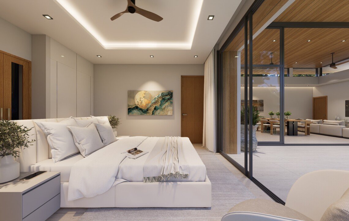 3 Bedroom Garden Pool Villas for Sale in Plai Laem, Koh Samui