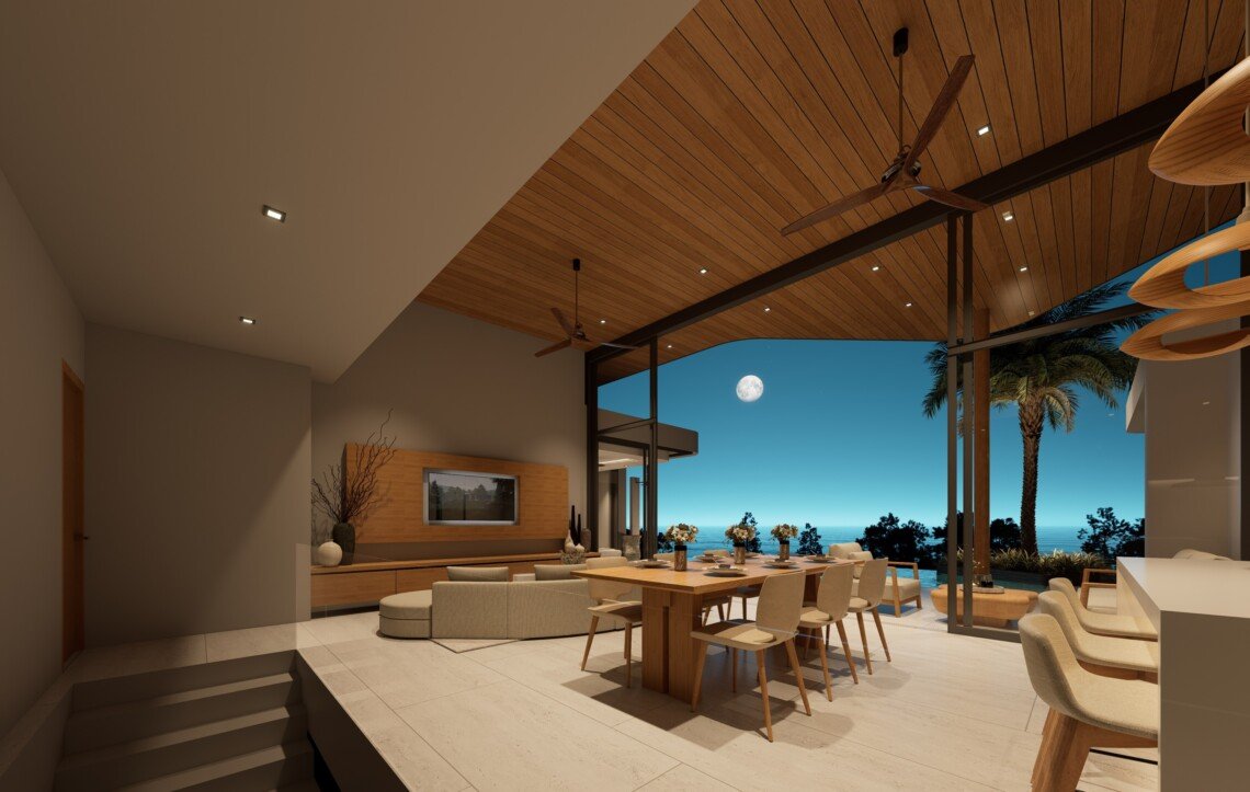 3 Bedroom Sea View Pool Villas for Sale in Plai Laem, Koh Samui