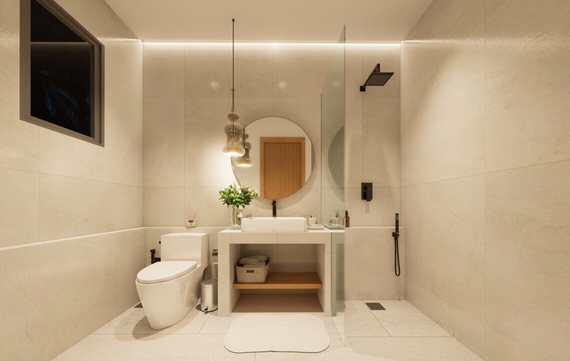 3 Bedroom Sea View Pool Villas for Sale in Plai Laem, Koh Samui