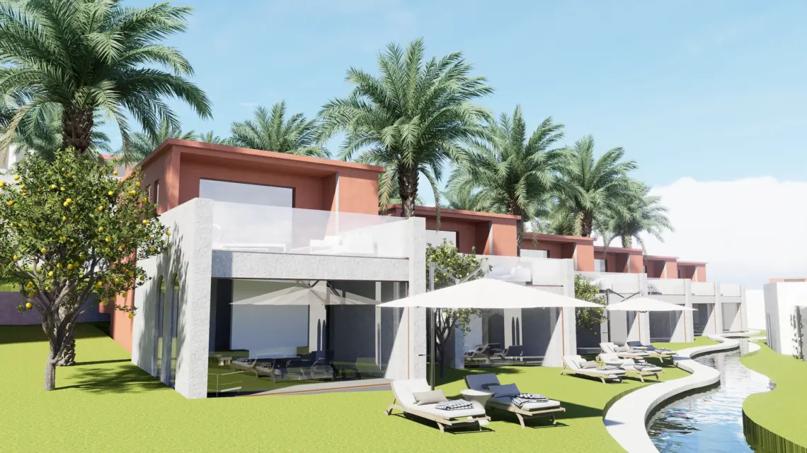 Type 2 Exterior in Chaweng Noi, Koh Samui — architectural render