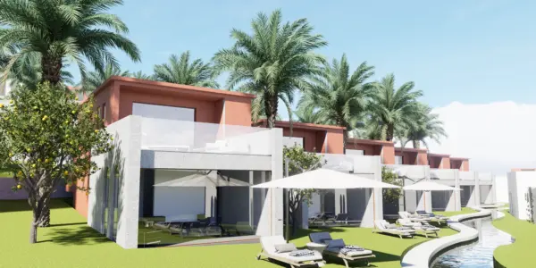 Type 2 Exterior in Chaweng Noi, Koh Samui — architectural render