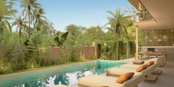 Five bedroom pool villa for sale in Maenam, Koh Samui — architectural rendering 02