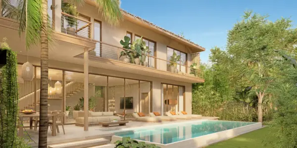 Five bedroom pool villa for sale in Maenam, Koh Samui — architectural rendering 03