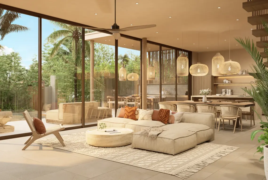 Five bedroom villa in Maenam, Koh Samui — architectural rendering 20