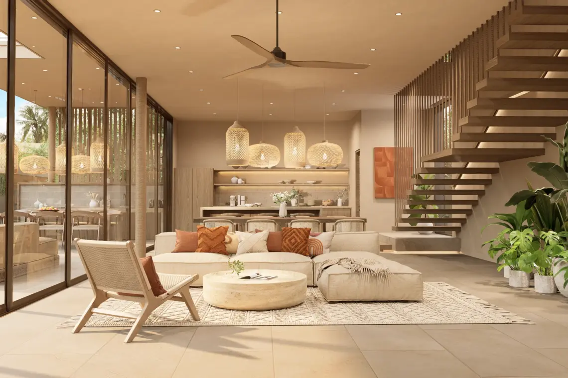 Five bedroom villa in Maenam, Koh Samui — architectural rendering 21