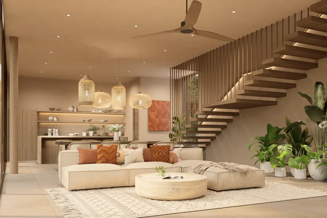 Five bedroom villa in Maenam, Koh Samui — architectural rendering 23