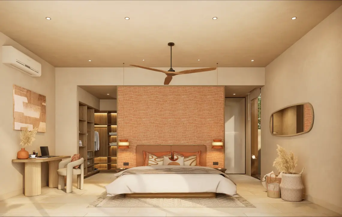 Luxury pool villa for sale in Maenam, Koh Samui — architectural rendering 29