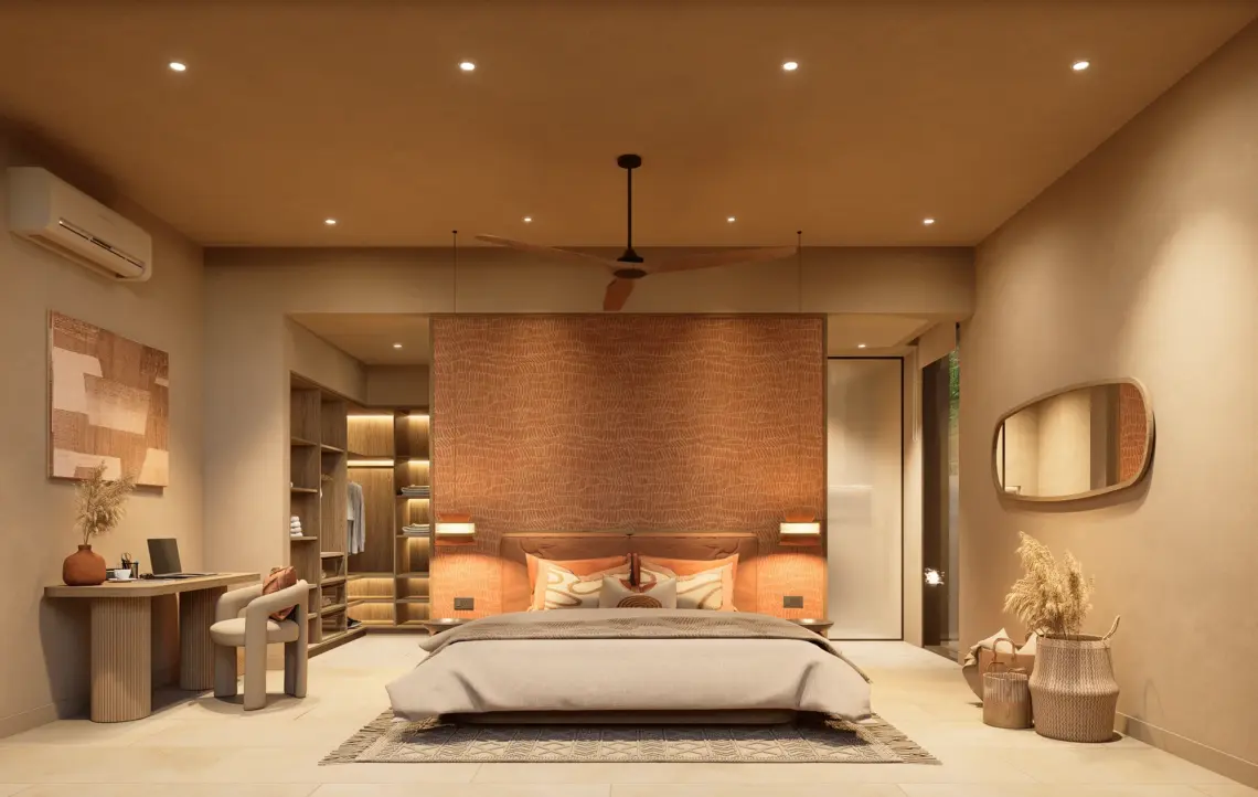 Luxury five bedroom villa in Maenam, Koh Samui — architectural rendering 34