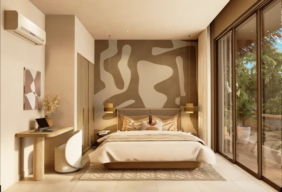 Five bedroom pool villa in Maenam, Koh Samui — architectural rendering 41