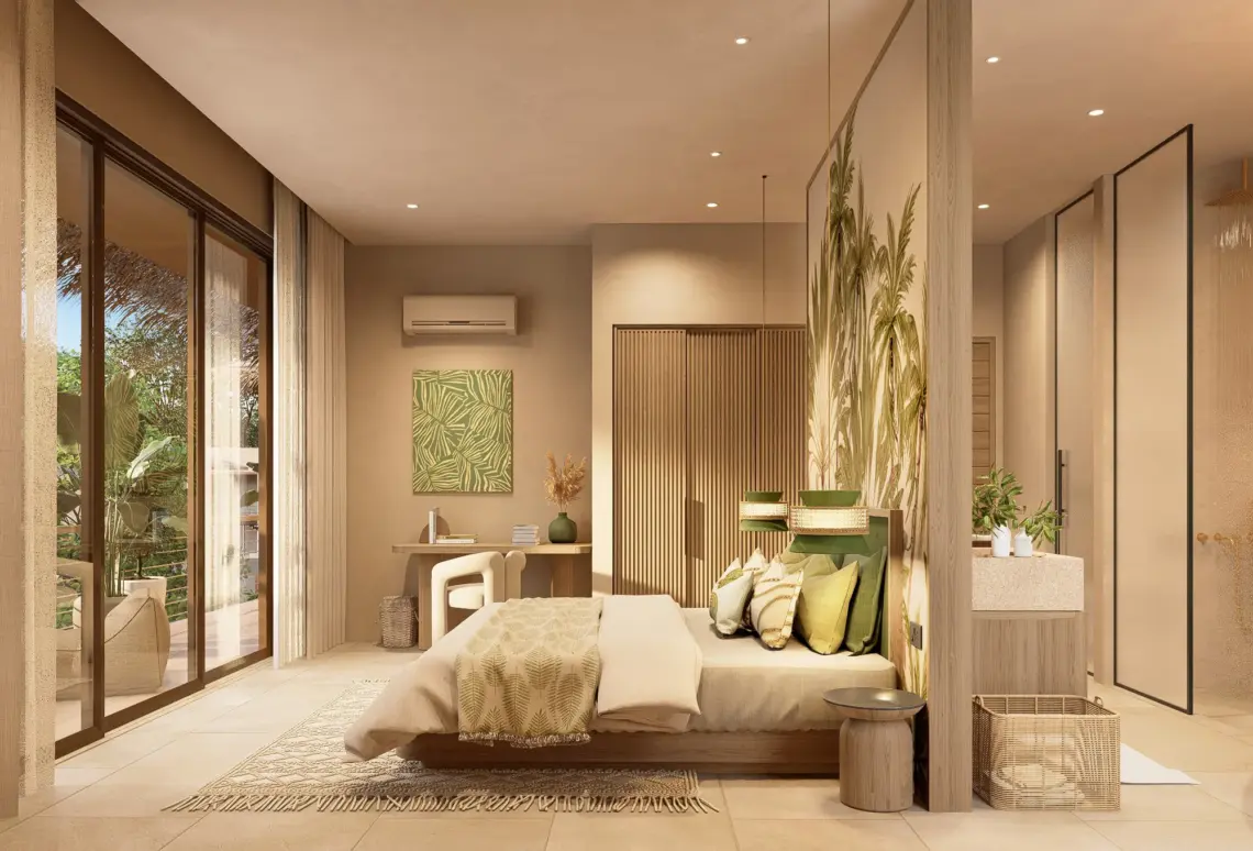 Five bedroom pool villa in Maenam, Koh Samui — architectural rendering 44