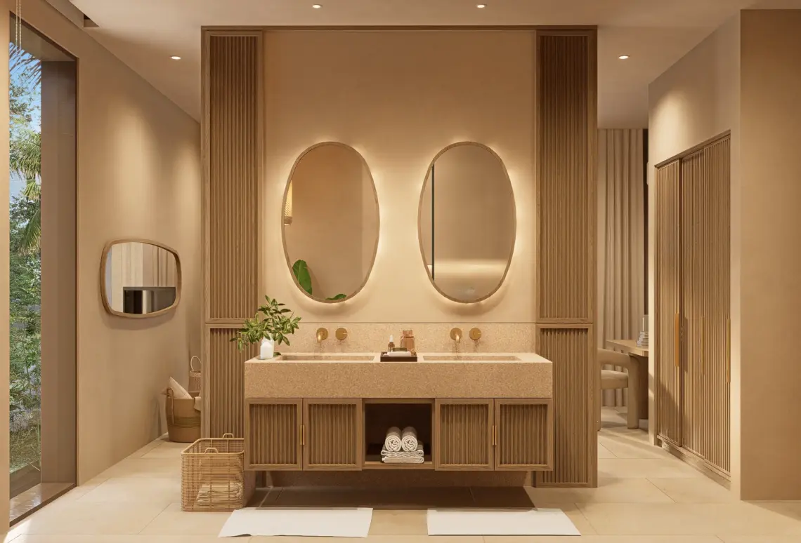 Five bedroom pool villa in Maenam, Koh Samui — architectural rendering 46