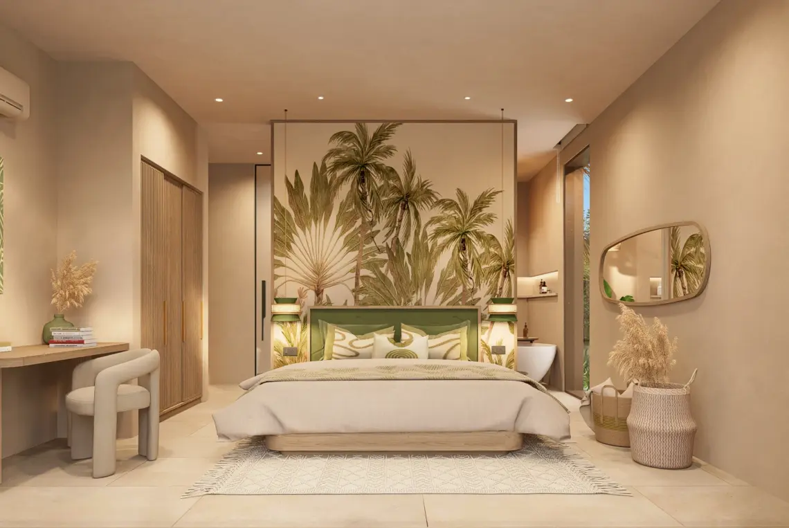 Five bedroom pool villa in Maenam, Koh Samui — architectural rendering 49