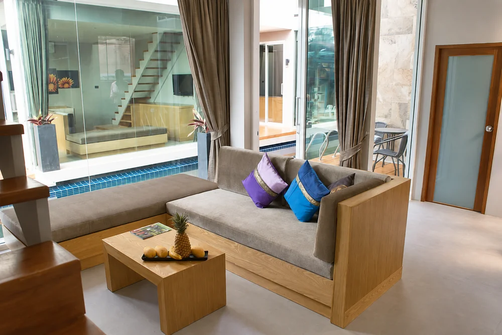 Lounge wide at a boutique hotel in Bang Rak, Koh Samui