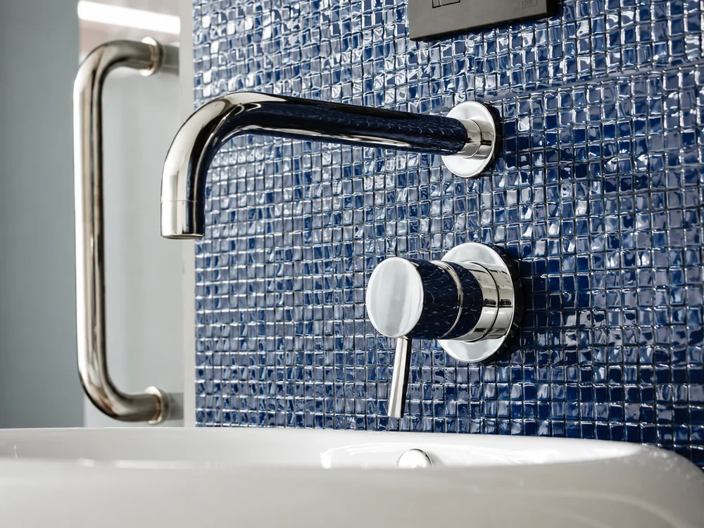 Basin tap at a boutique hotel in Bang Rak, Koh Samui