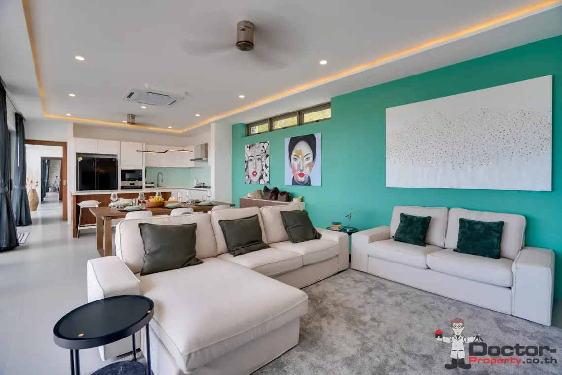 3 Bedroom Sea View Pool Villa in Chaweng Noi, Koh Samui